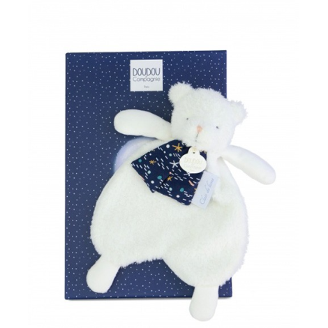 Ursulet textil Doudou   CLAIR DE LUNE, 26 cm - imagine 9